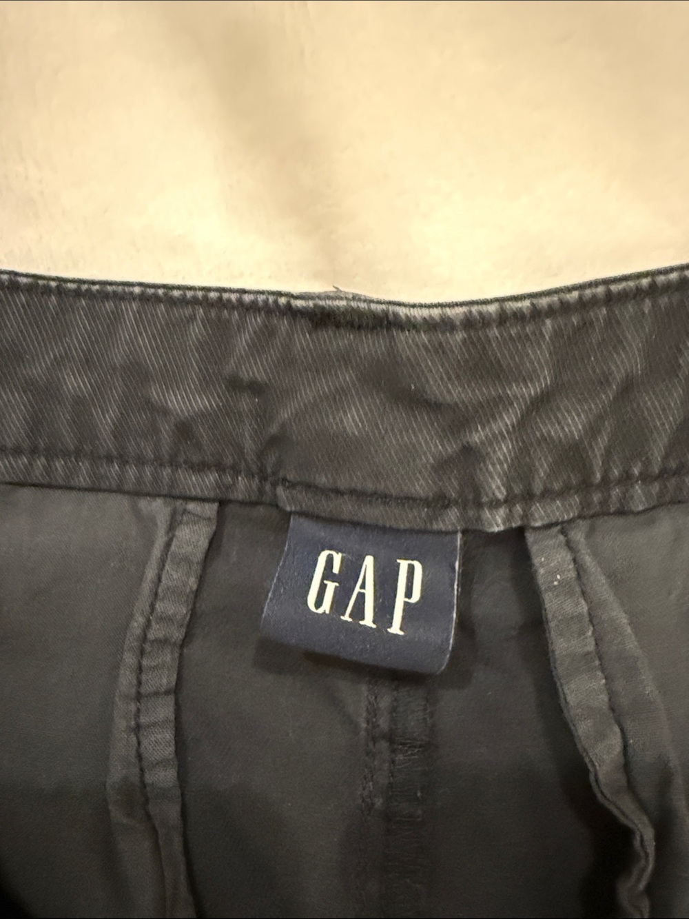 GAP Black Waistband Casual Pants - Picture 2 of 5